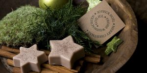 Ideen mit Seife für Weihnachten: Zimtsterne | Puristische und wohltuende Duftstars für die Deko zuhause